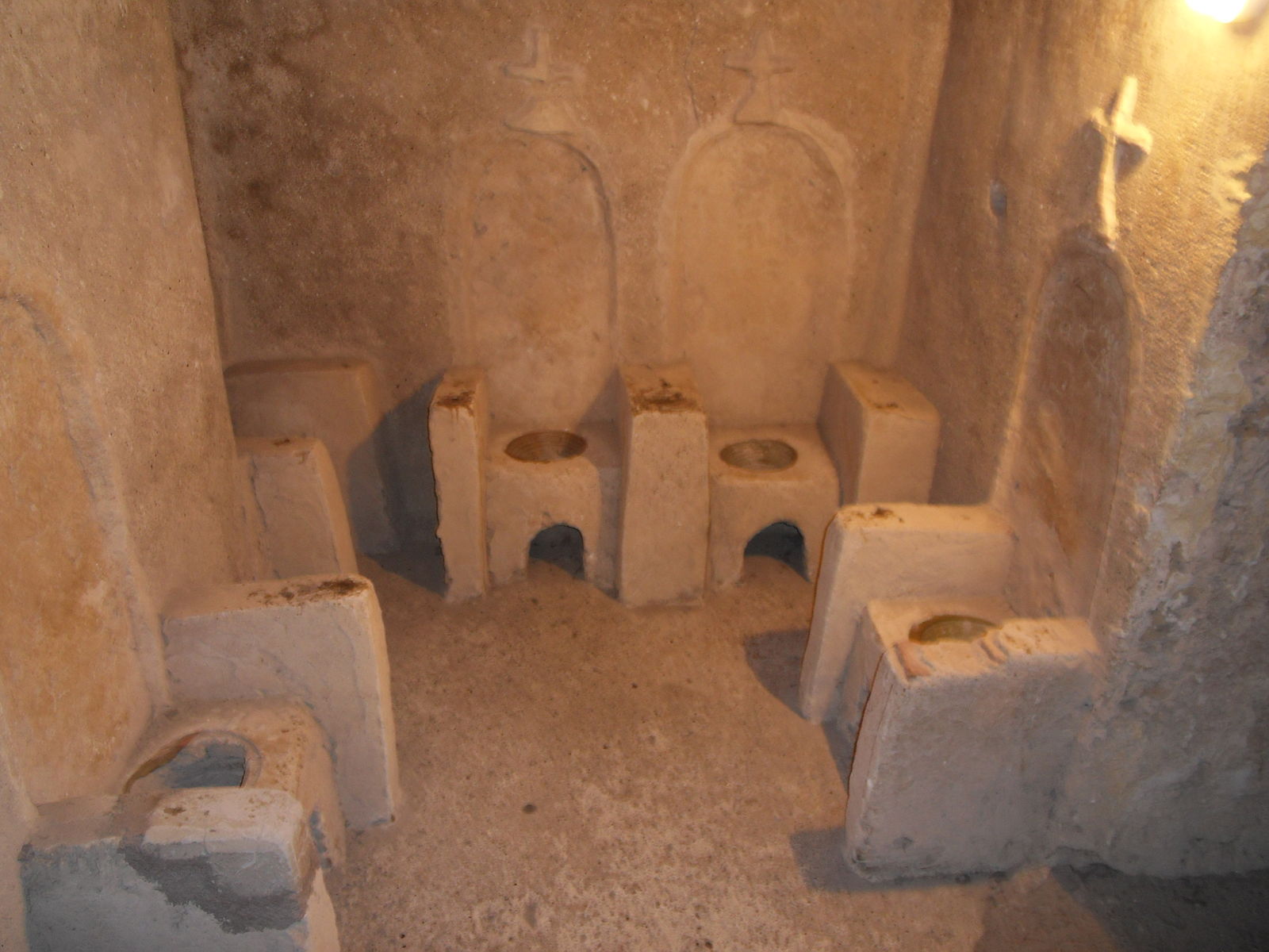 Crypt at Sant'Andrea delle Frate in Rome
