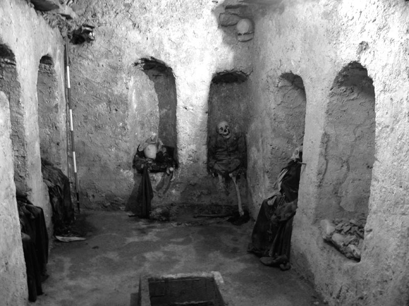 Crypt at Chiesa Madre in Fiumedinisi. From Universitá degli Studi di Pisa