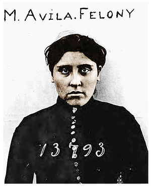 Modesta Avila's mugshot