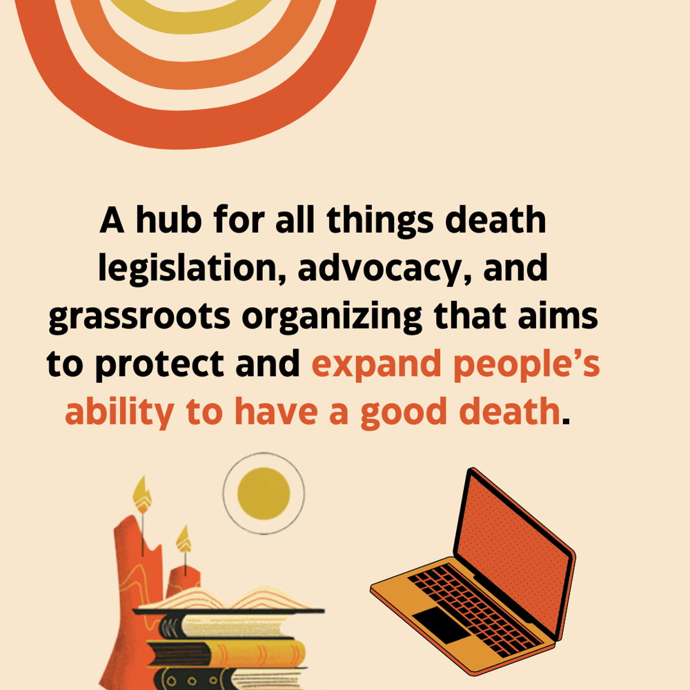 graphic with details about the legislative advocacy hub