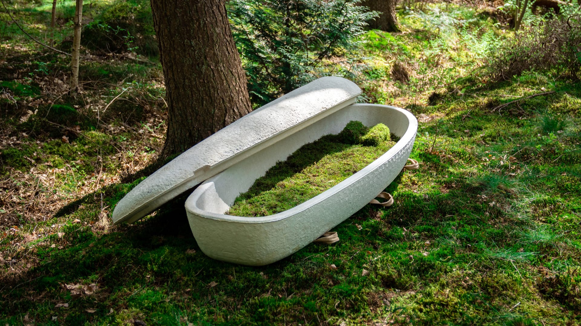 Photo of the Loop coffin