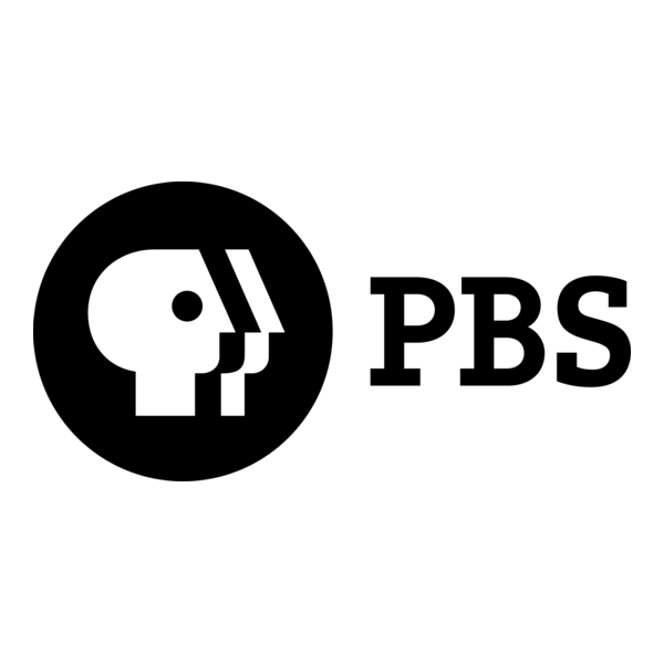 PBS logo in black and white
