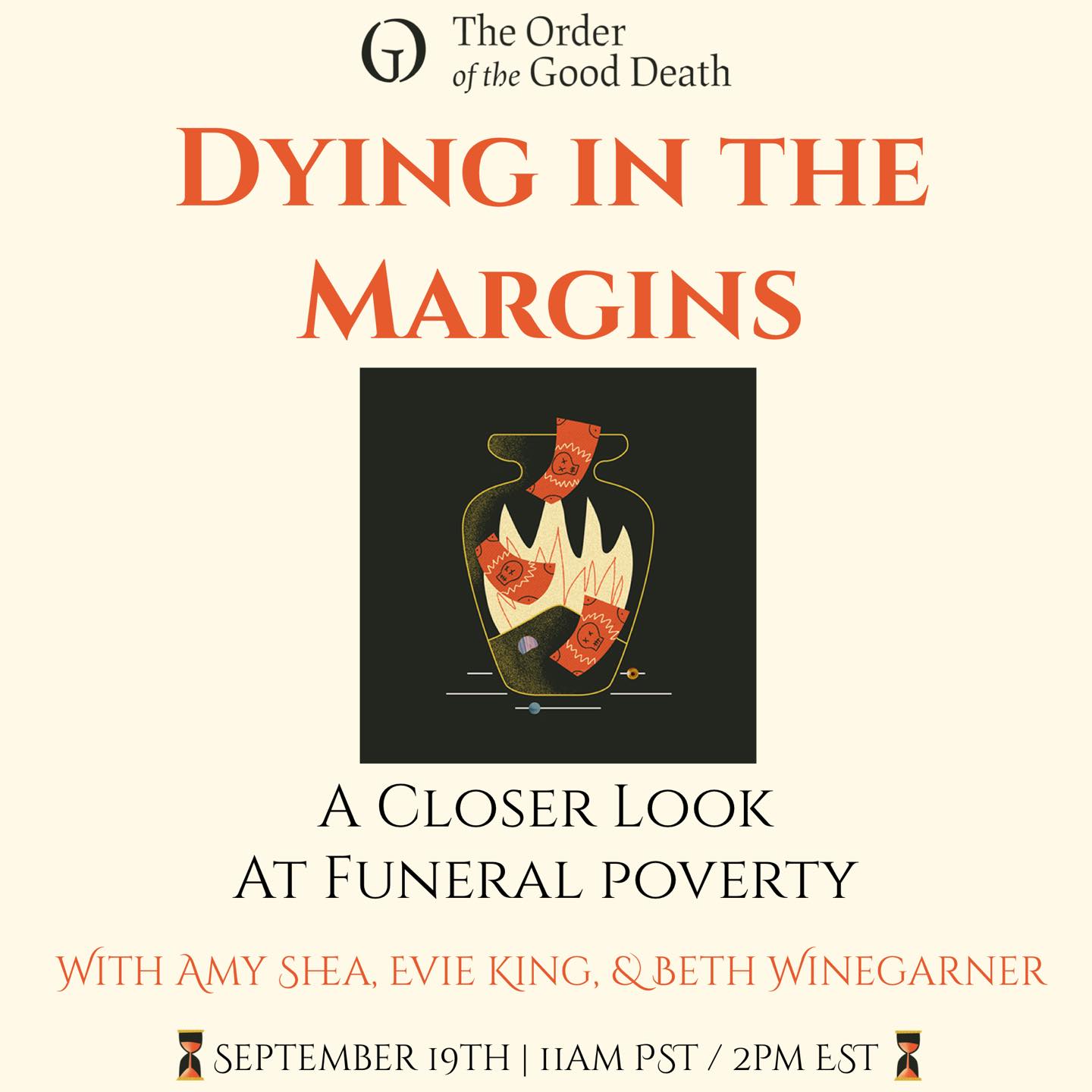 Flyer for Dying in the Margins